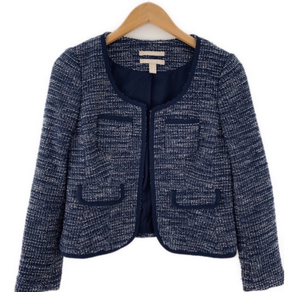 Banana Republic 4 Pckt Tweed Jacket - Picture 1 of 7